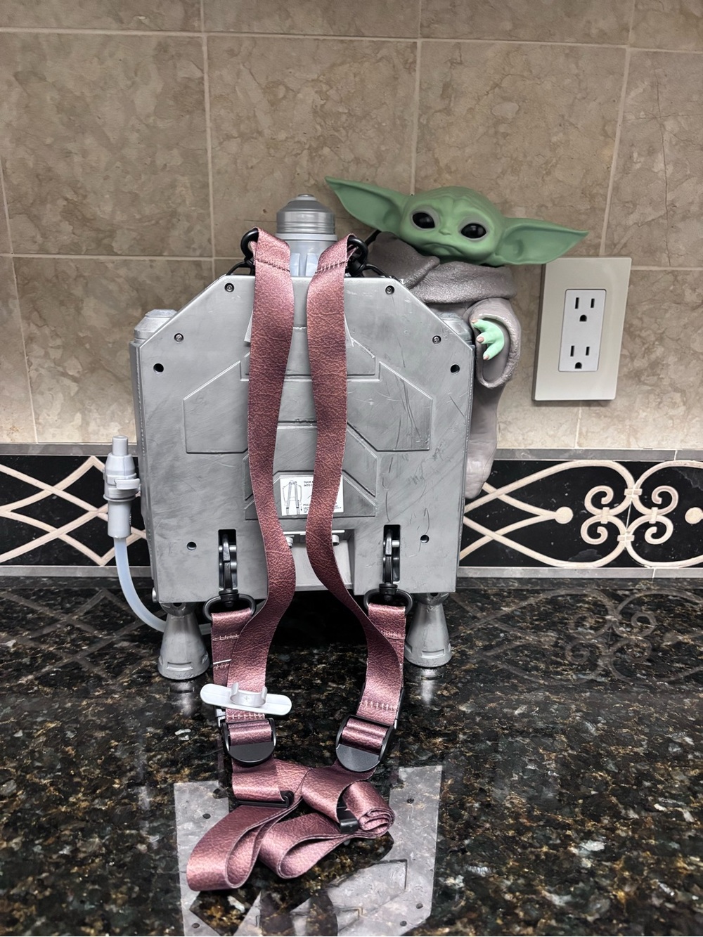 Disneyland Baby Yoda Grogu Jetpack Backpack Sipper